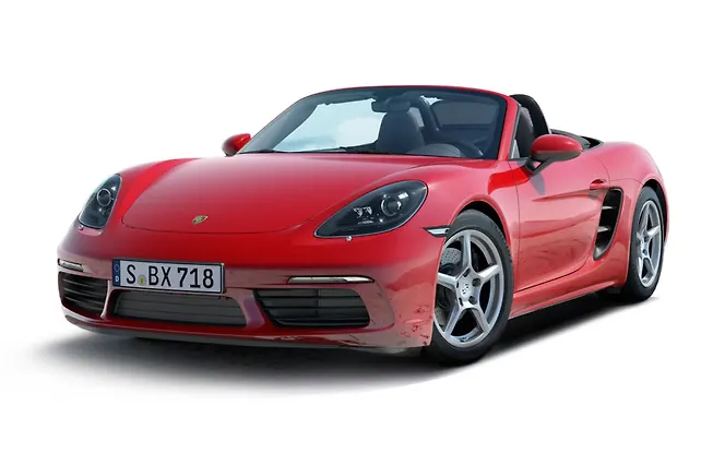Porsche 718 Guards Red