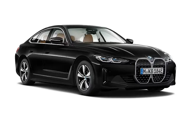 BMW i4 Black Sapphire metallic