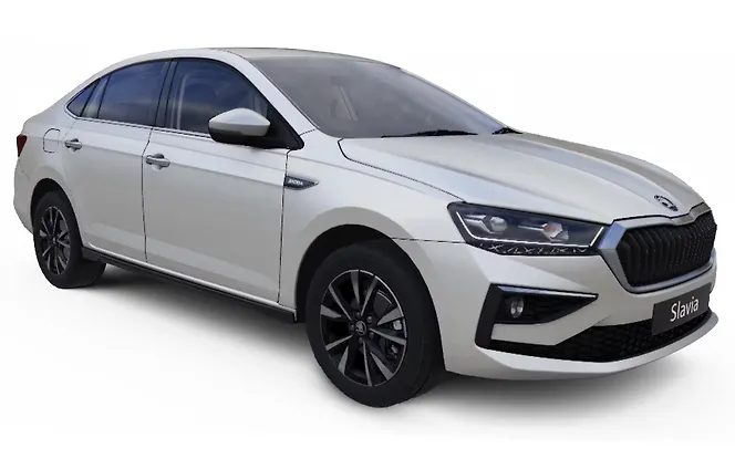 Skoda Slavia Candy White