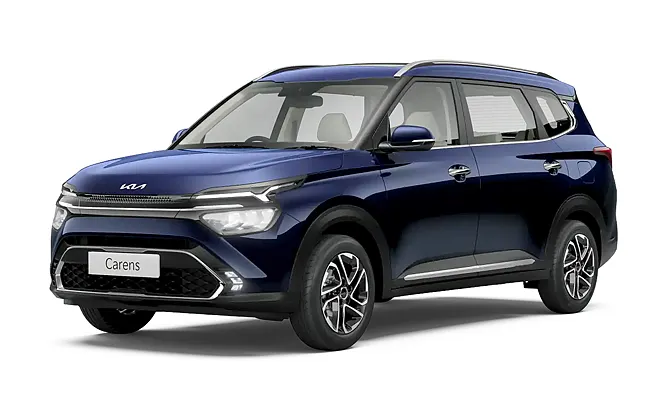 Imperial Blue Kia Carens Imperial Blue