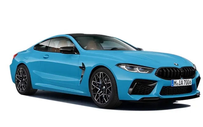 BMW M8 Daytona Beach Blue