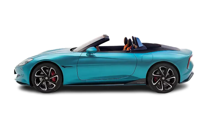 MG Cyberster - Irises Cyan