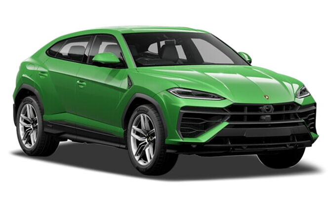 Verde Metallic Lamborghini Urus SE Verde Metallic