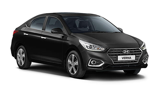 Hyundai Verna 2017 - Phantom Black