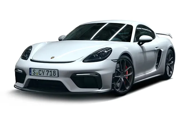 Porsche 718 White