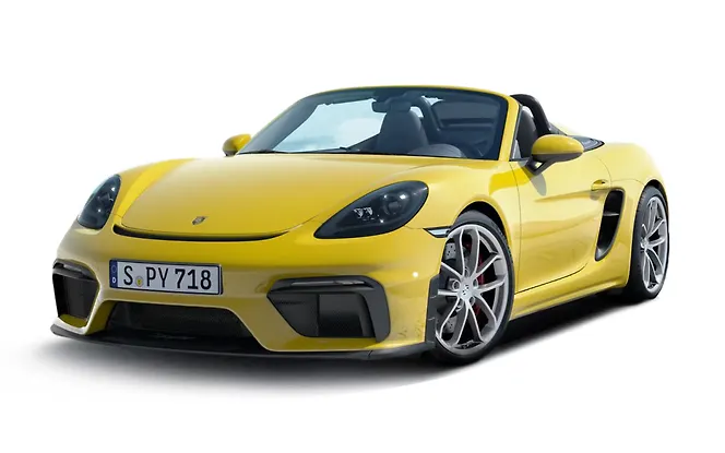 Porsche 718 Racing Yellow