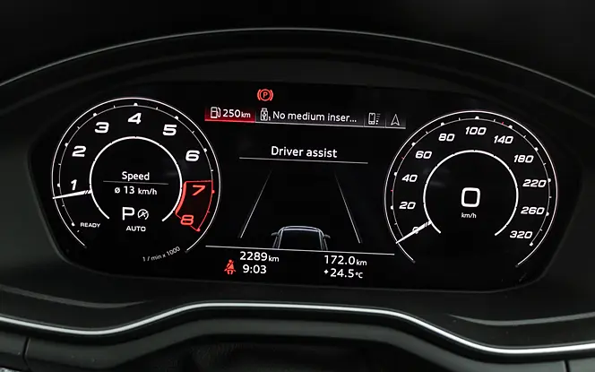Audi RS5 Dashbaord Display