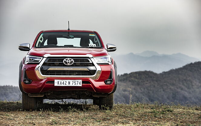 Toyota Hilux Front View