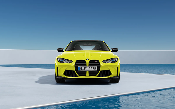 BMW M4 Competition Front View