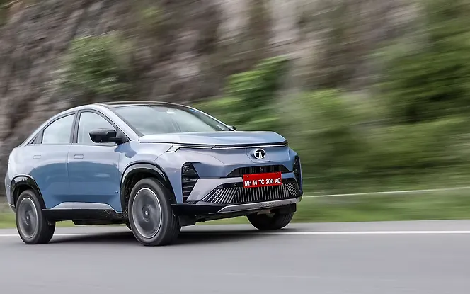 Tata Curvv EV Front Left View Tata Curvv EV Front Left View