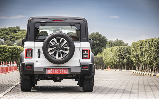 Mahindra Thar Roxx Rear View