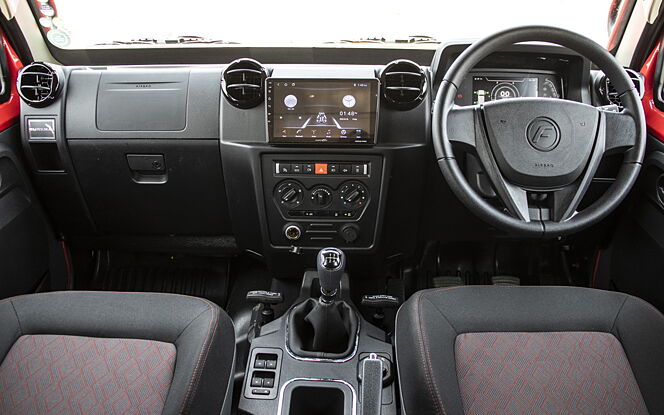 Force Motors Five-door Gurkha DashBoard