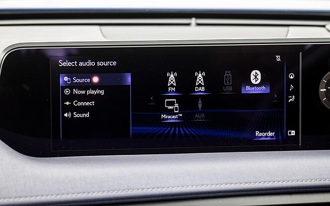Lexus UX 300e Infotainment Display