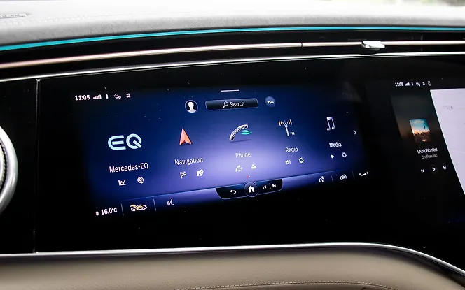 Mercedes-Benz EQS Infotainment Display