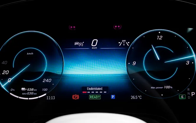 Mercedes-Benz EQS Dashbaord Display