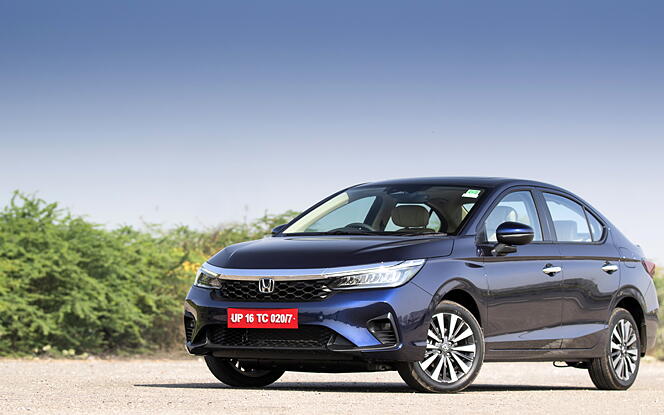 Honda New City Front Left View