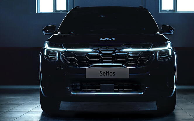 Kia Seltos Facelift Front View