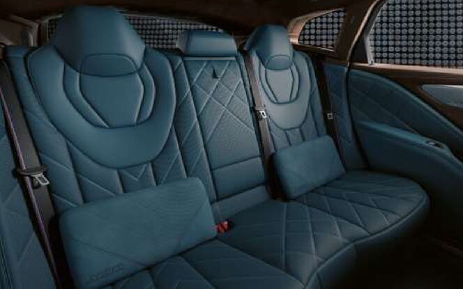 BMW XM Rear Passenger Seats