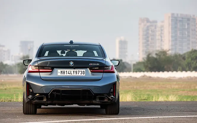 BMW M340i Rear View