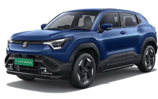 Maruti Suzuki e Vitara Front Left View
