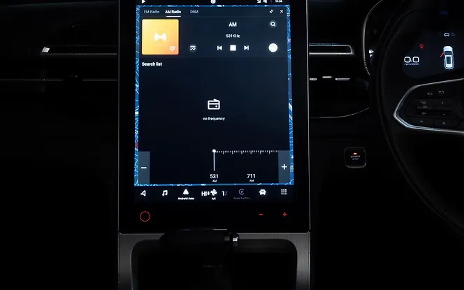 MG Hector Plus Infotainment Display