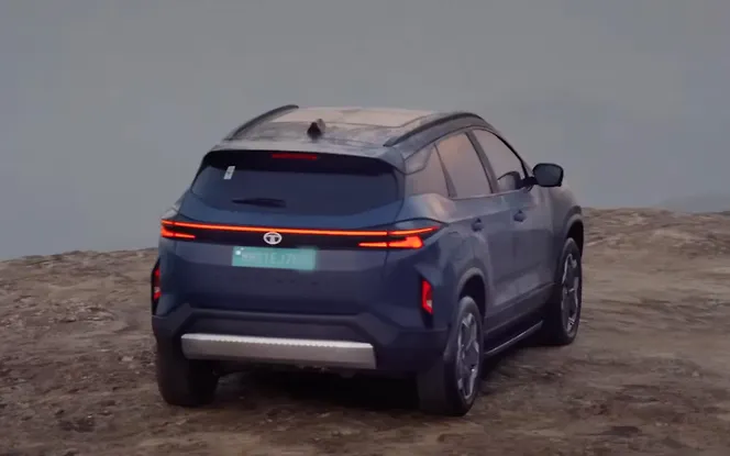 Tata Harrier EV Rear View