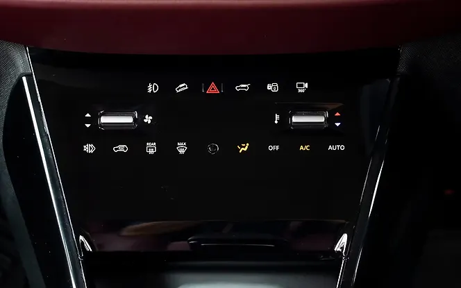 Tata Curvv AC Controls