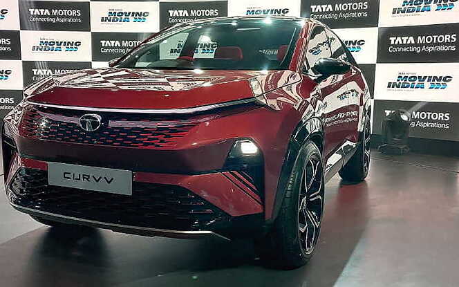 Tata Curvv Front Left View