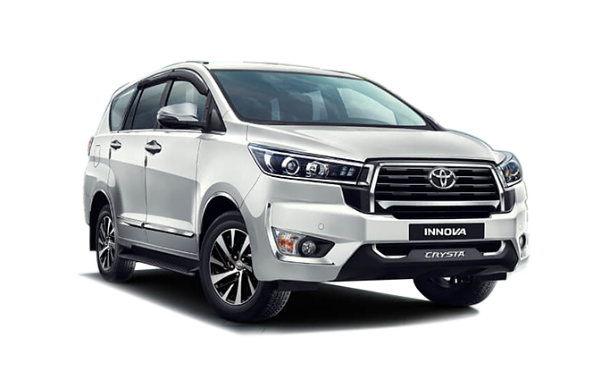 Toyota Innova Crysta Front Right View