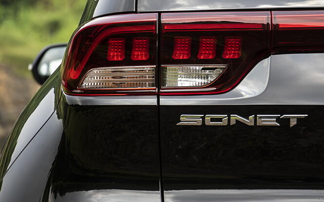 Kia Sonet Facelift Tail Light