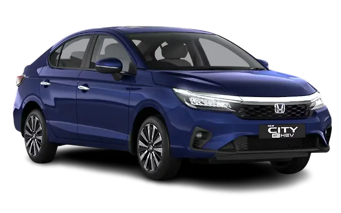 Honda City Hybrid eHEV Front Right View Honda City Hybrid eHEV Front Right View