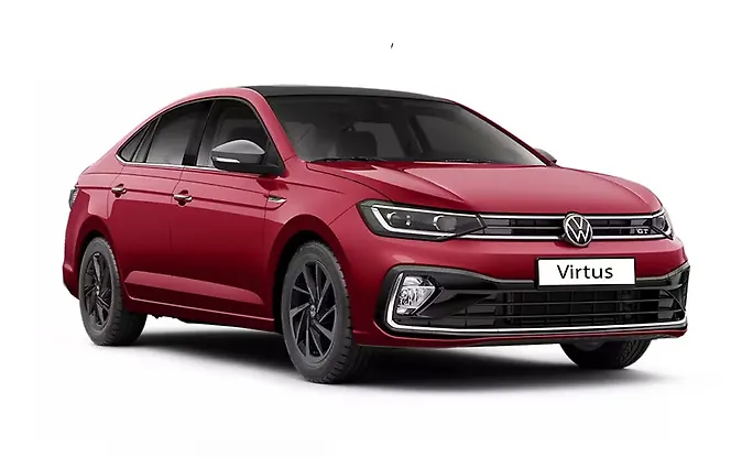 Volkswagen Virtus Front Right View