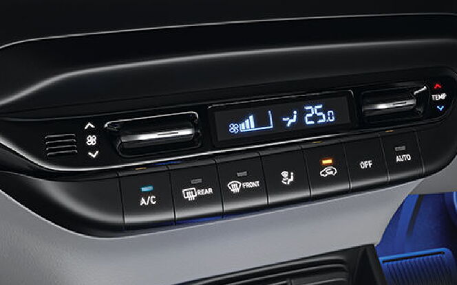 Hyundai i20 AC Controls