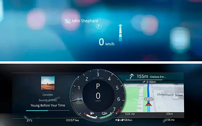 Land Rover Range Rover Velar Dashbaord Display