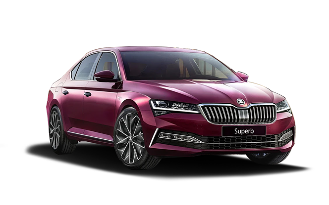 Skoda Superb Front Right View