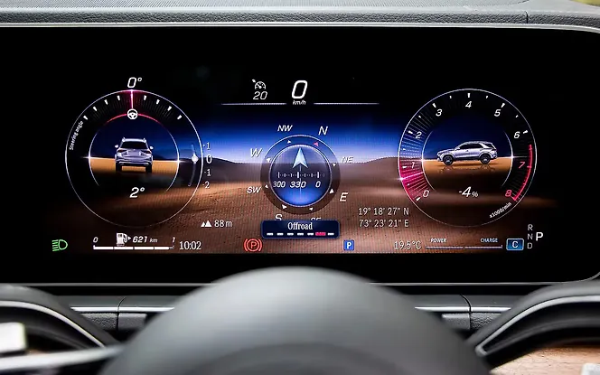 Mercedes-Benz GLE Dashbaord Display