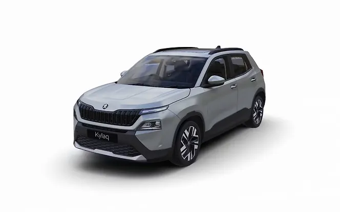 Skoda Kylaq Front Left View