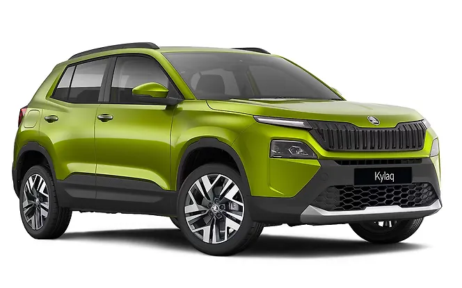 Skoda Kylaq Front Right View