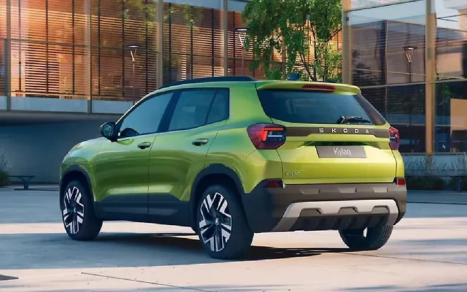 Skoda Kylaq Rear View