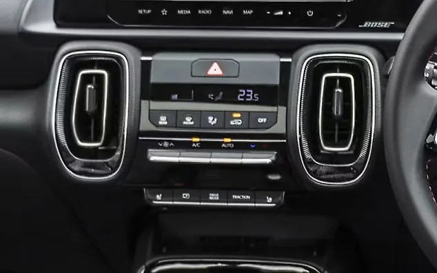 Kia Sonet AC Controls