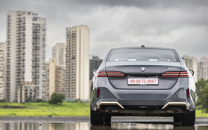 BMW 5 Series Rear View