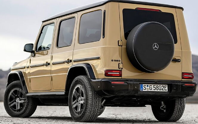 Mercedes-Benz G-Class with EQ Power Rear Left View