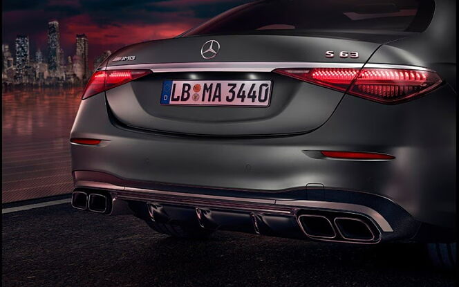 Mercedes-Benz AMG S 63 E Performance Rear View