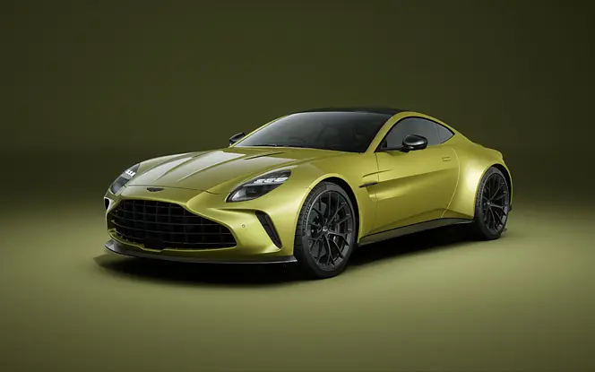 Aston Martin Vantage Front Left View
