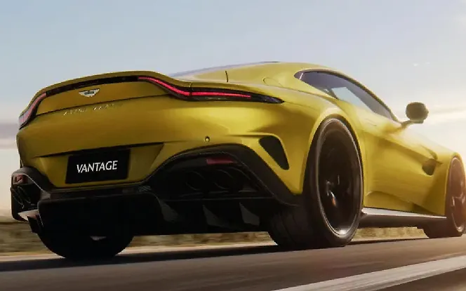 Aston Martin Vantage Rear Left View