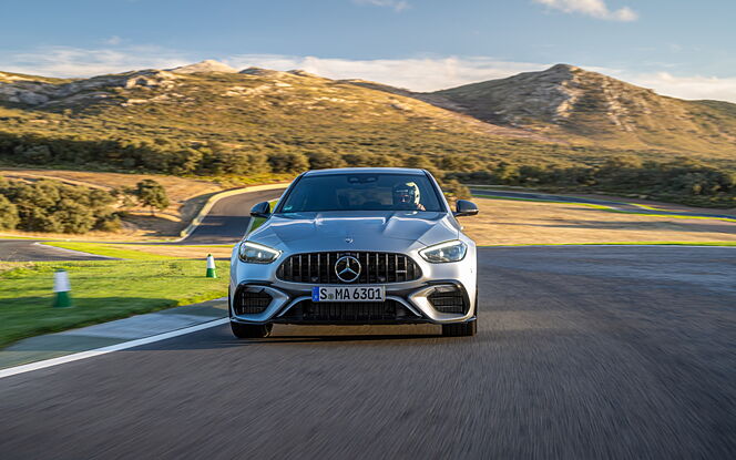 Mercedes-Benz AMG C 63 S E-Performance Front View