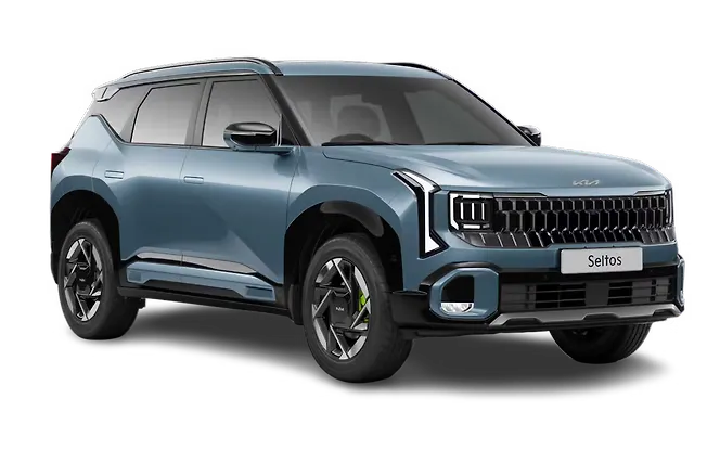 Kia Seltos Front Right View Kia Seltos Front Right View