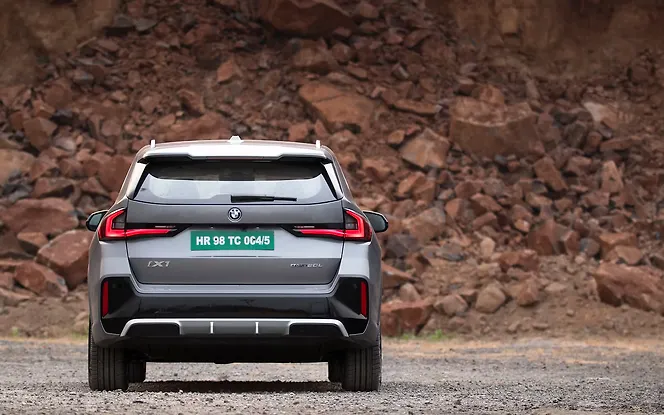 BMW iX1 LWB Rear View BMW iX1 LWB Rear View