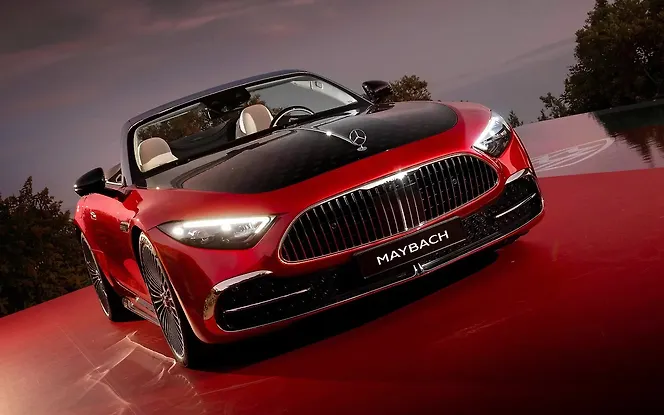 Mercedes-Benz Maybach SL 680 Front Grille