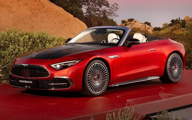 Mercedes-Benz Maybach SL 680 Front Left View